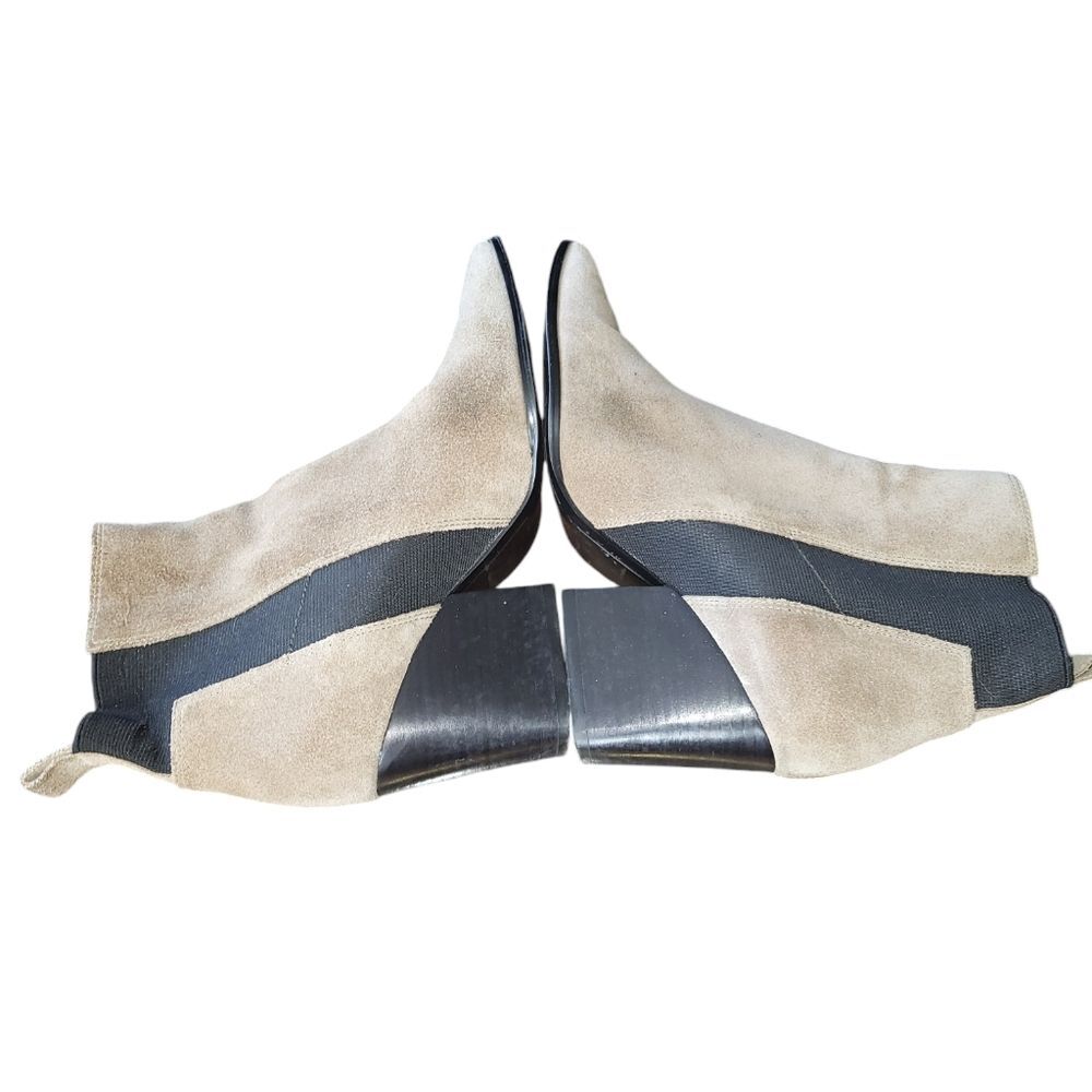 KENDALL + KYLIE Finch Ankle Suede Two Tone Colorblock Ankle Boot 6.5 - Picture 4 of 6